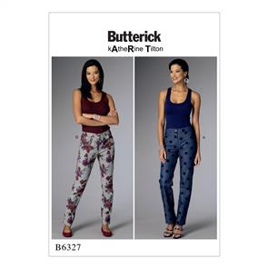 Butterick Pattern 6327 Misses' Tapered Pants