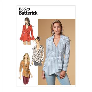 Butterick Pattern 6629 Misses' Top