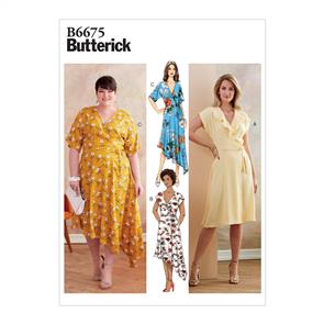 Butterick Pattern 6675 Misses'/Women's Dress