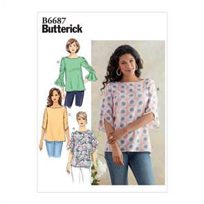 Butterick Pattern 6687 Misses' Top