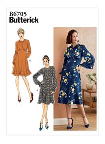 Butterick Pattern 6705 Misses' Dress