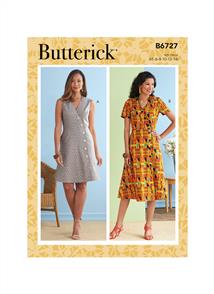 Butterick Pattern 6727 Misses' Dresses