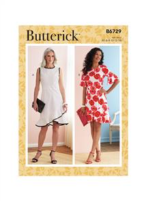 Butterick Pattern 6729 Misses' Dresses