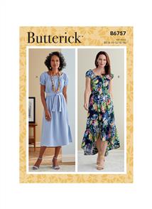 Butterick Pattern 6757 Misses' Dress