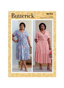 Butterick Pattern 6763 Women's Dress