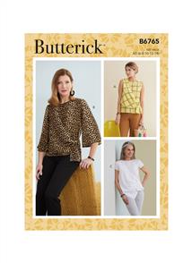 Butterick Pattern 6765 Misses' Tops