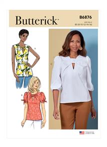Butterick Pattern 6876 Misses' Tunic with Sash and Top