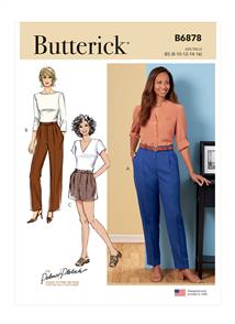 Butterick Pattern 6878 Misses' Pants and Shorts