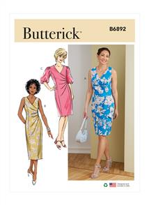 Butterick Pattern 6892 Misses' Dress