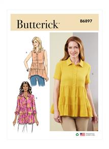 Butterick Pattern 6897 Misses' Top
