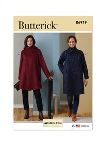 Butterick Pattern 6919 Misses' Coat by Katherine Tilton