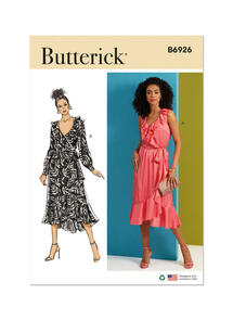 Butterick Misses' Dress and Sash