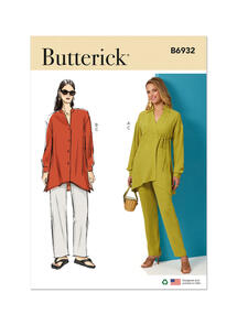 Butterick Misses' Top and Pants