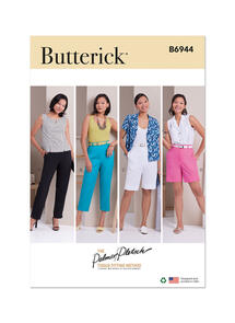 Butterick Misses' Pants in Four Lengths by Palmer/Pletsch