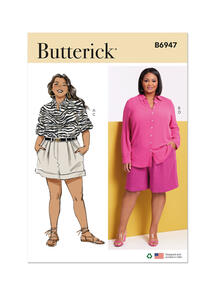 Butterick Women's Shirts and Shorts