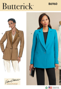 Butterick Sewing Pattern Misses' Jackets B6960