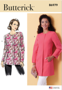 Butterick Sewing Pattern Misses’ Jacket B6979