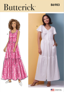 Butterick Sewing Pattern Misses' Dresses B6983