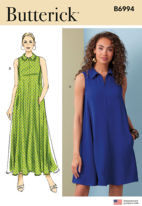 Butterick Sewing Pattern Misses' Dress in Two Lengths B6994