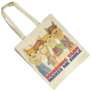 Emma Ball Squishing Yarn...Canvas Bag