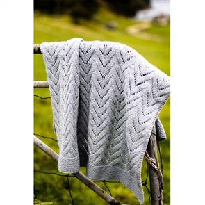 Lisa F Baby Cakes BC11 Twisty Lace Blanket - Knitting Pattern / Kit