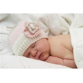 Lisa F Baby Cakes BC17 Primrose Hat - Knitting Pattern / Kit