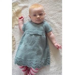 Lisa F Baby Cakes BC65 Eleanor Dress - Knitting Pattern / Kit