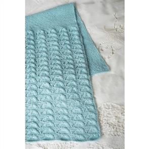 Lisa F Baby Cakes BC67 Sleepytime Blanket - Knitting Pattern / Kit