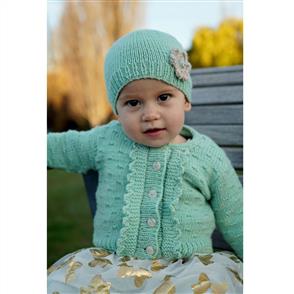 Lisa F Baby Cakes BC83 Imogen Cardi and Hat