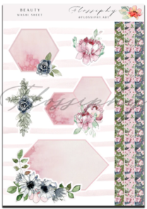 Flossiphy Beauty Washi Stickers
