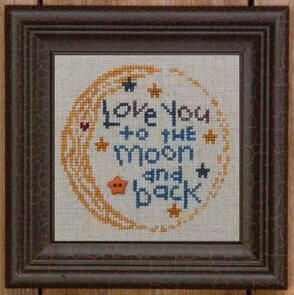 Bent Creek Cross Stitch Pattern - Love You to the Moon and Back
