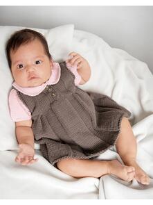 Lana Grossa Pattern / Kit - Cool Wool Baby - Infants Dress & Pullover (0093)