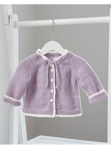 Lana Grossa Pattern / Kit - Cool Wool Baby - Infants Jacket (0091)