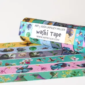 Art by JLM Washi Tape - Native Bird & Art 6 Pack