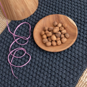 Hoooked Crochet Pattern Floor Mat Bobble Stitch