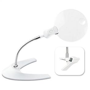 Ottlite OttLite - 5" LED Magnifier with Clip and Stand