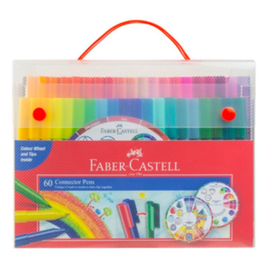 Faber-Castell Connector Felt Tip Markers - Case of 60