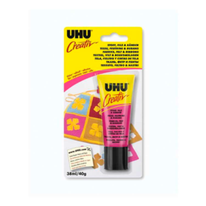 UHU Creativ' Fabric, Felt and Ribbons Glue - 38ml