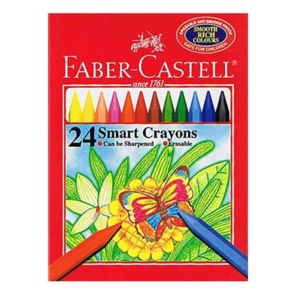 Faber-Castell Smart Crayons - Pack of 24