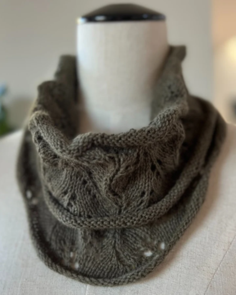 The Kiwi Stitch & Knit Co Ahuru Cowl - Knitting Pattern / Kit