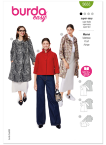 Burda Style Pattern 5688 Misses' Coats and Jackets