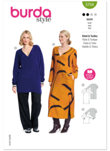 Burda Style Pattern 5704 Misses' Dress and Tunic