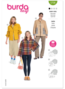 Burda Style Pattern 5706 Misses' Jackets