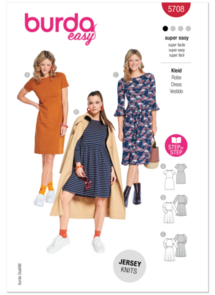Burda Style Pattern 5708 Misses' Dresses