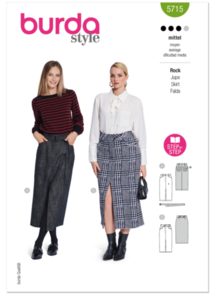 Burda Style Pattern 5715 Misses' Skirts