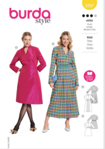 Burda Style Sewing Pattern 5767 Misses' Dress