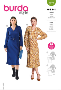 Burda Style Sewing Pattern 5777 Misses' Dress