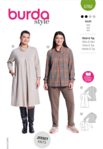 Burda Style Sewing Pattern 5782 Misses' Dress and Tunic