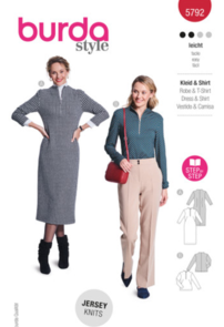 Burda Style Sewing Pattern 5792 Misses' Dress and Top