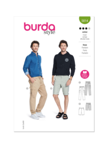 Burda Sewing Pattern 5814 Men's Pants